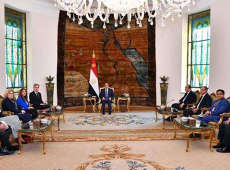 misir cumhurbaskani sisi ile abd disisleri bakani blinken gazzeyi konustu