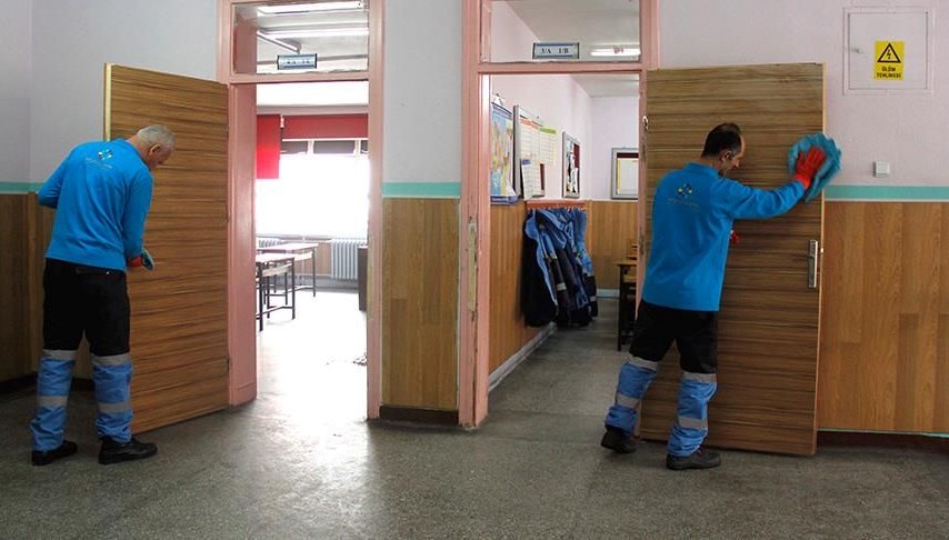 okullarda temizlik personeli icin 30 bin atama tahsis edildi