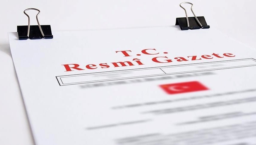 resmi gazetede bugun