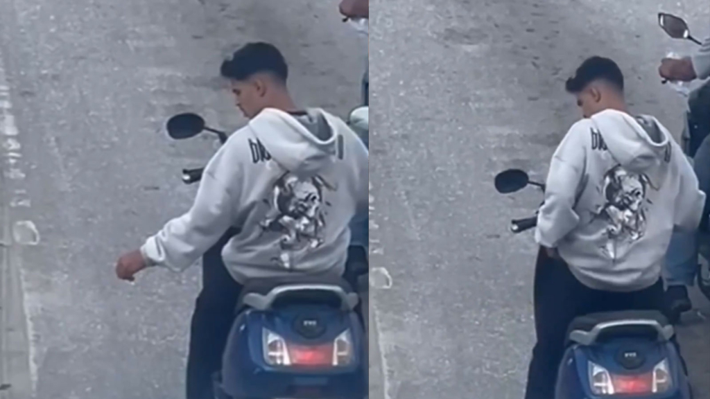 sosyal medyada gundem olan video sigara izmaritini cebine koydu qgqc
